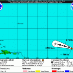 tropical storm erin warning cone